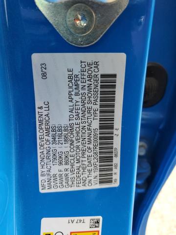 2024 HONDA CIVIC SPOR - 19XFL2G87RE000915