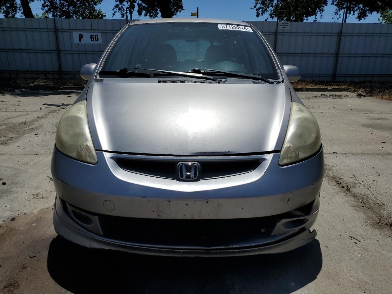 JHMGD38637S028286 2007 Honda Fit S