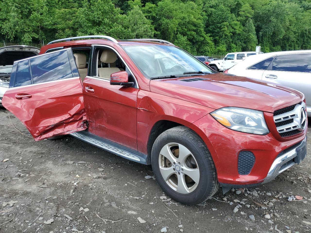 4JGDF6EEXHA811409 2017 Mercedes-Benz Gls 450 4Matic