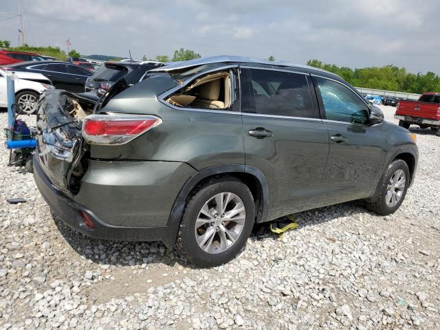 2014 Toyota Highlander Xle VIN: 5TDJKRFHXES012273 Lot: 54968874