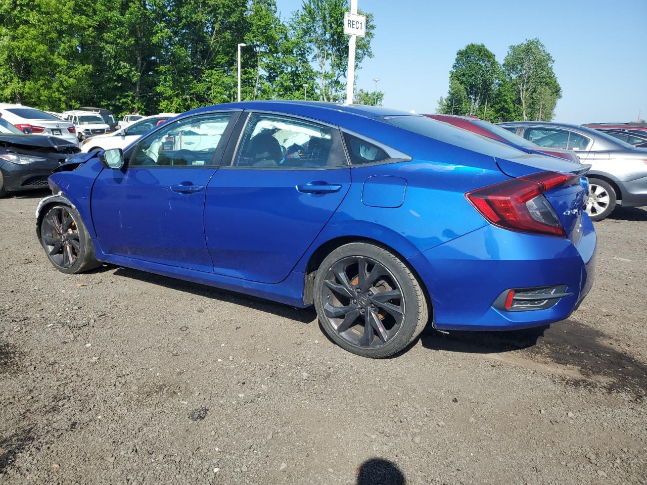 2019 Honda Civic Sport vin: 2HGFC2F87KH525292