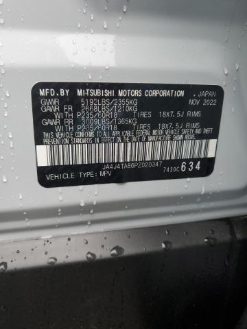 2023 Mitsubishi Outlander Es VIN: JA4J4TA86PZ020347 Lot: 54967084