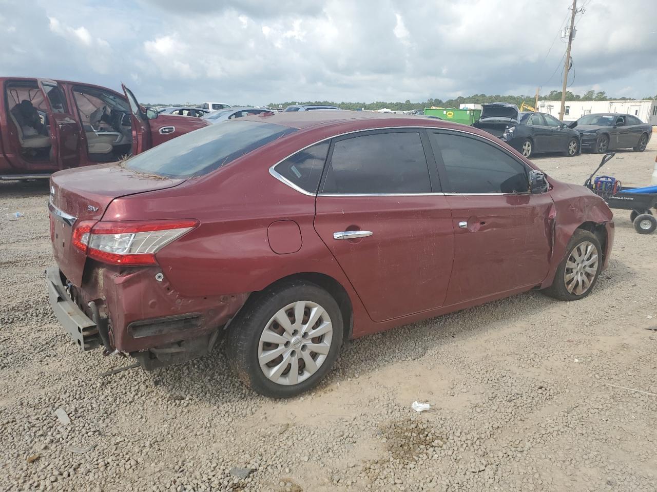 2015 Nissan Sentra S vin: 3N1AB7AP0FY267420