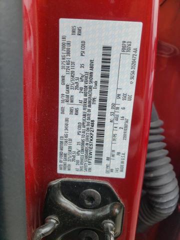 2019 FORD F150 SUPER - 1FTEW1E57KKF27488