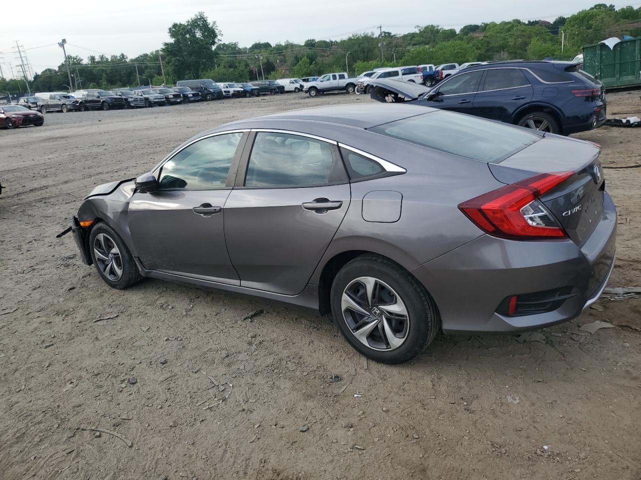 19XFC2F65KE042344 2019 Honda Civic Lx