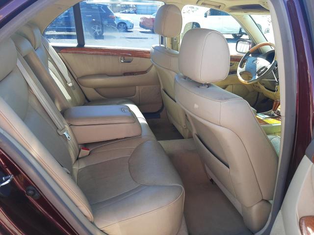 2005 Lexus Ls 430 VIN: JTHBN36F050182005 Lot: 55502234