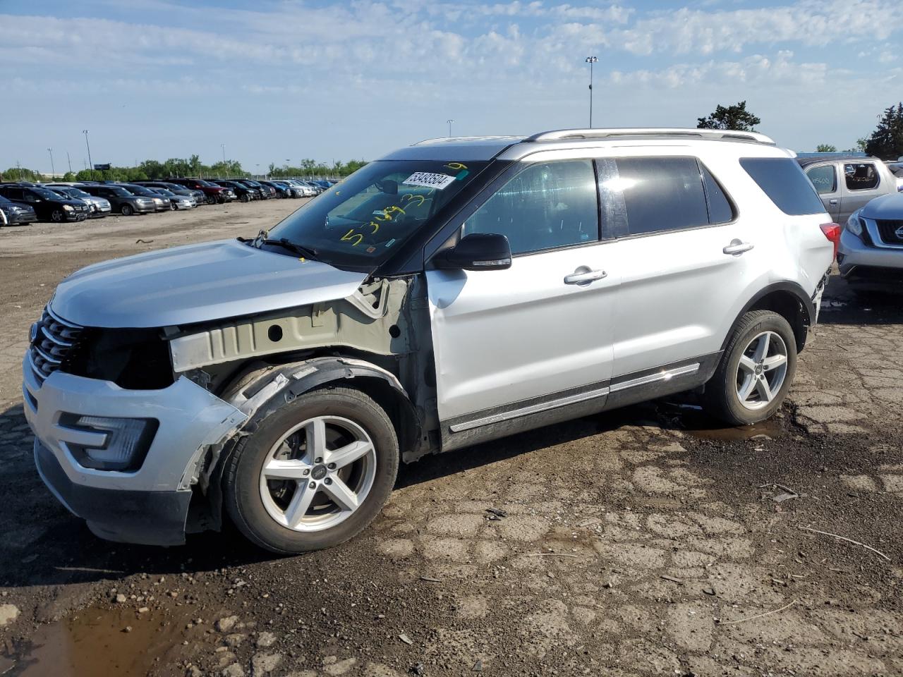 1FM5K8D84HGA57458 2017 Ford Explorer Xlt