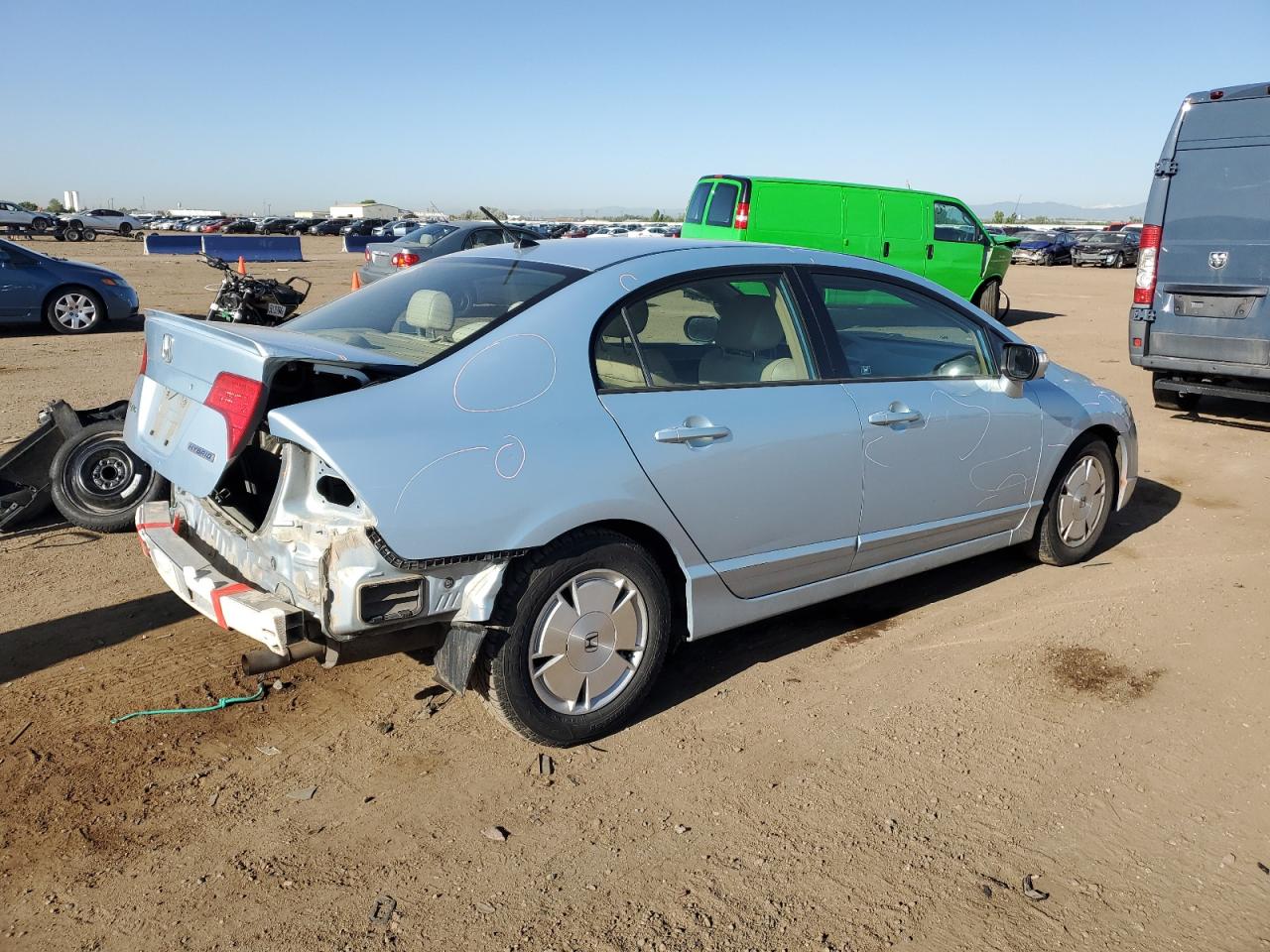 JHMFA36247S001196 2007 Honda Civic Hybrid