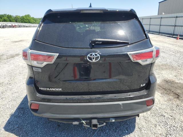 2016 Toyota Highlander Le VIN: 5TDZKRFH4GS130132 Lot: 53047774