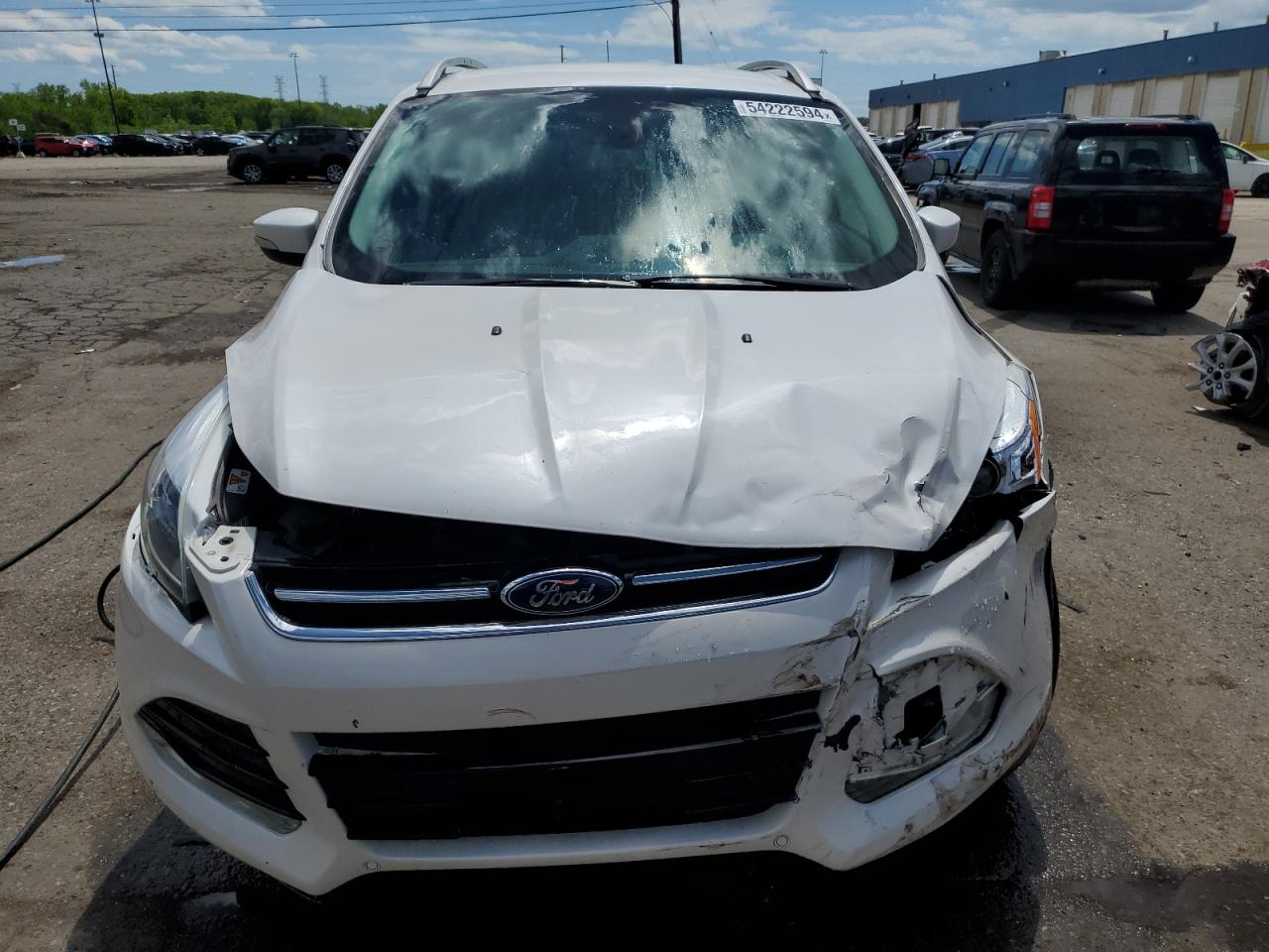 2014 Ford Escape Titanium vin: 1FMCU0JX1EUA69384