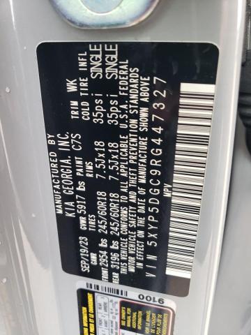 2024 Kia Telluride Sx VIN: 5XYP5DGC9RG447327 Lot: 53113184