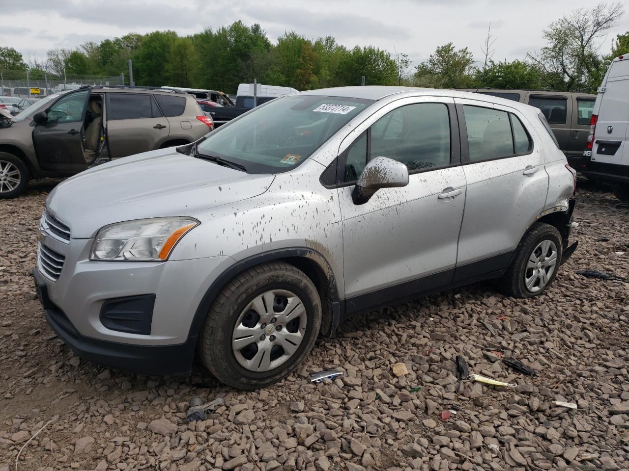 KL7CJKSB9FB074161 2015 Chevrolet Trax Ls