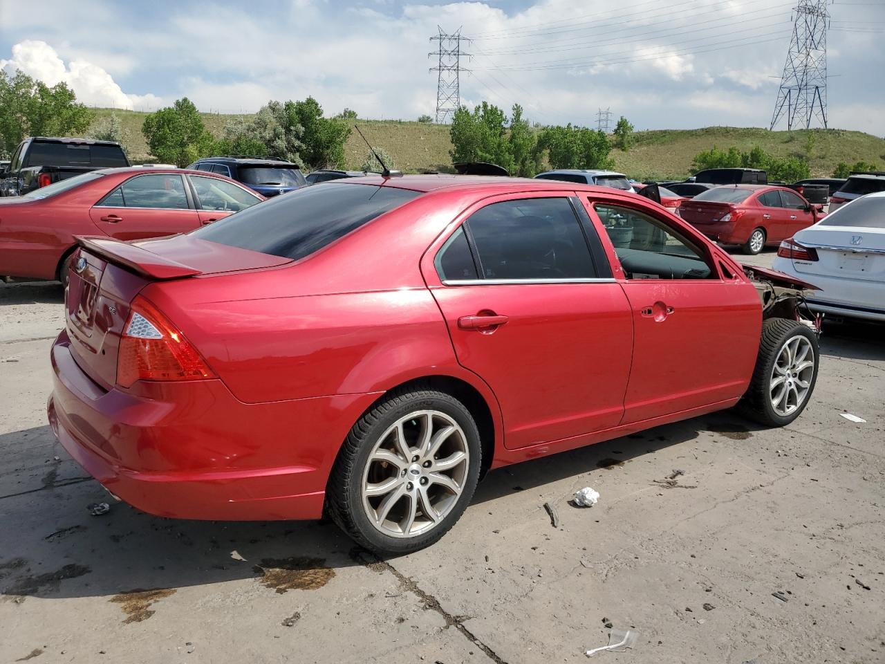 3FAHP0HA2CR186873 2012 Ford Fusion Se