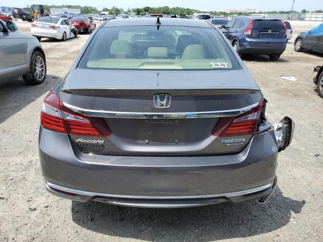 2017 Honda Accord Touring Hybrid VIN: JHMCR6F7XHC017634 Lot: 55040784