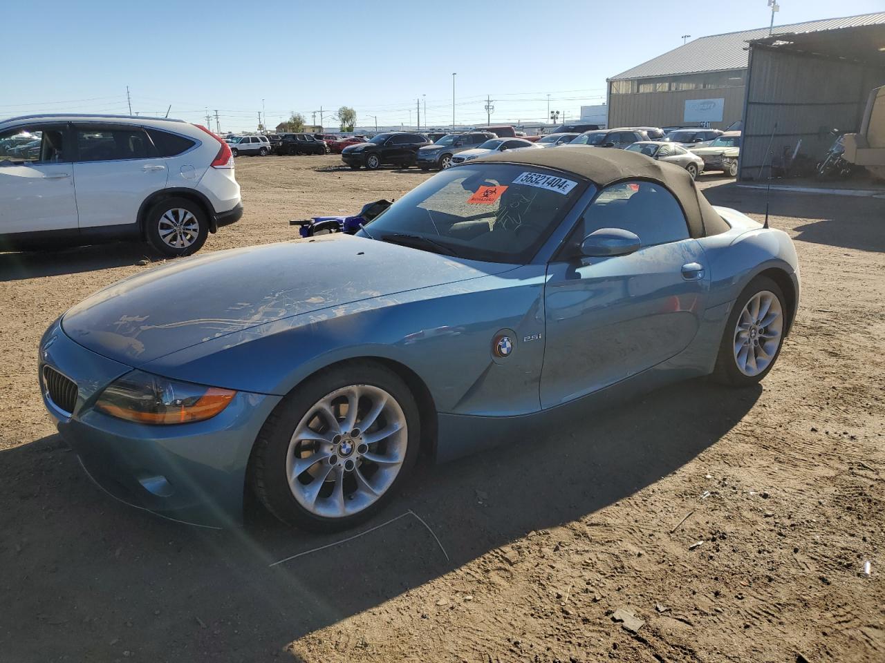 4USBT33483LR60910 2003 BMW Z4 2.5