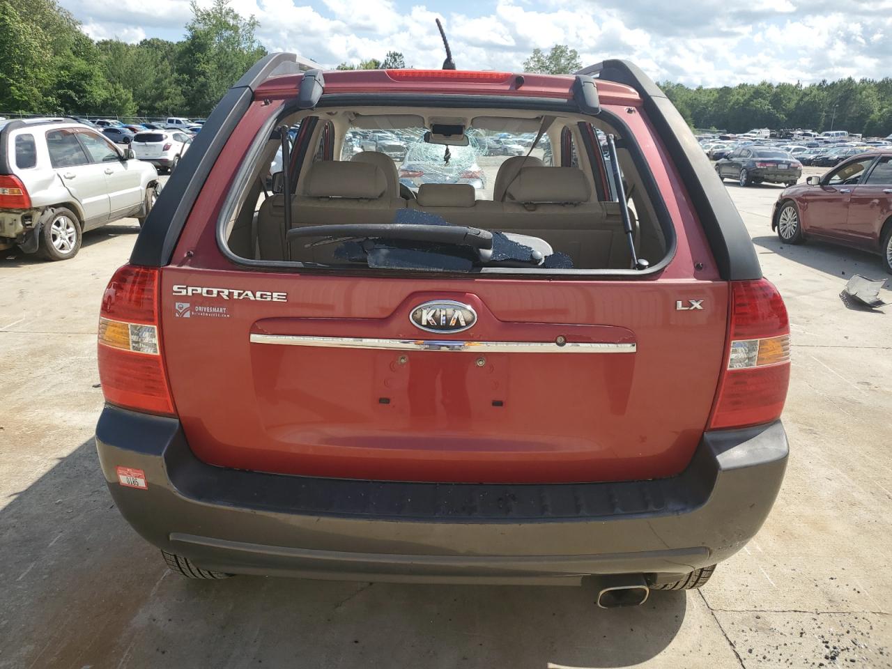 KNDJF724687509346 2008 Kia Sportage Lx