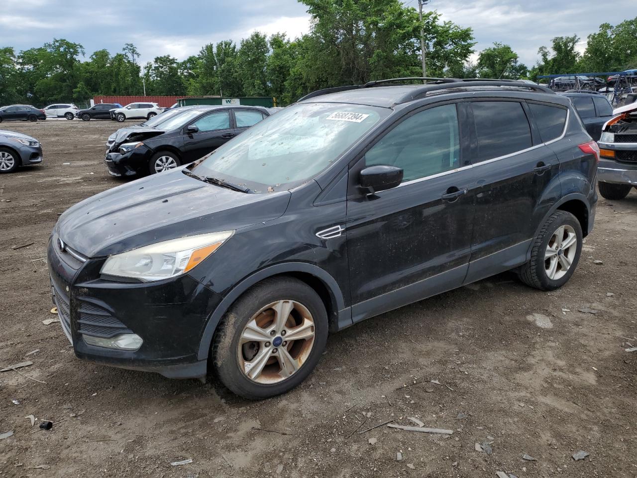 2013 Ford Escape Se vin: 1FMCU0G93DUD33602