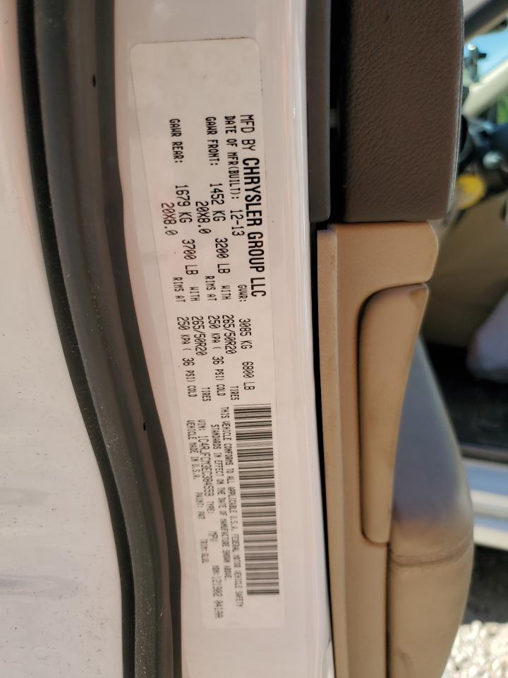 1C4RJFCM3EC384559 2014 Jeep Grand Cherokee Overland