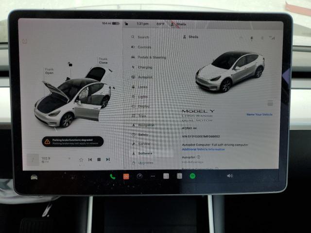 2021 Tesla Model Y VIN: 5YJYGDEE1MF098652 Lot: 47077244