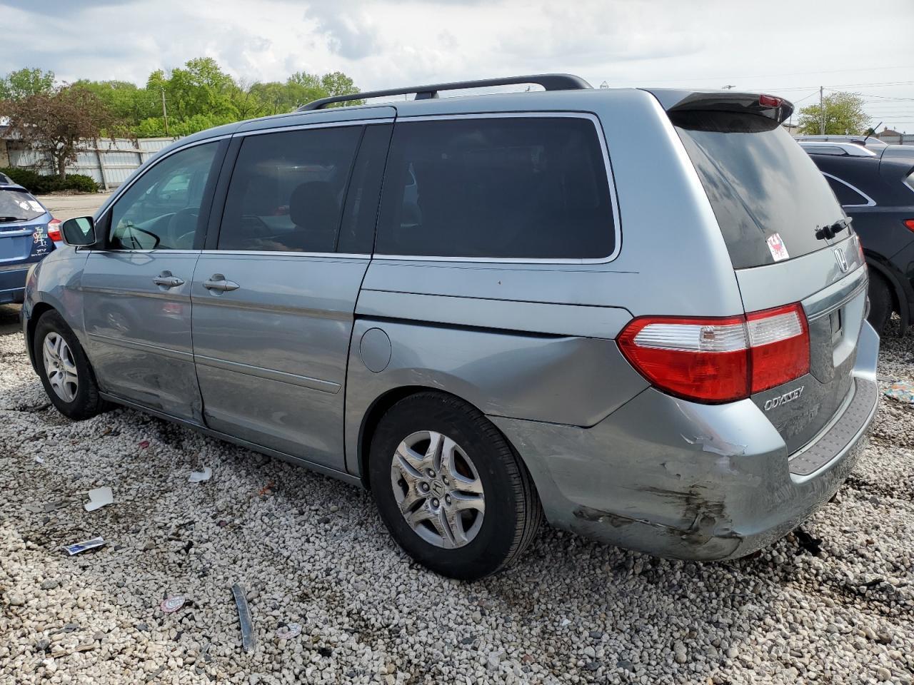 5FNRL38767B059535 2007 Honda Odyssey Exl