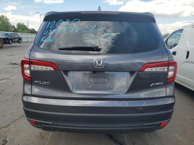 2019 Honda Pilot Lx VIN: 5FNYF6H16KB032053 Lot: 54468404