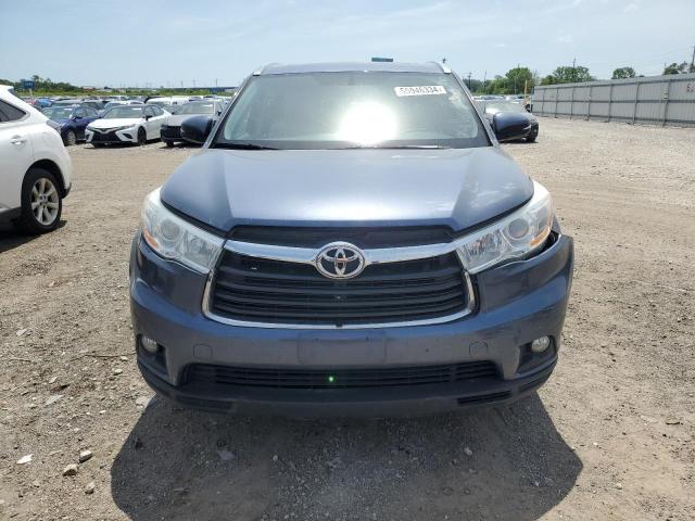 VIN 5TDJKRFH0ES029972 2014 Toyota Highlander, Xle no.5