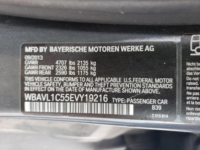 VIN WBAVL1C55EVY19216 2014 BMW X1, Xdrive28I no.12