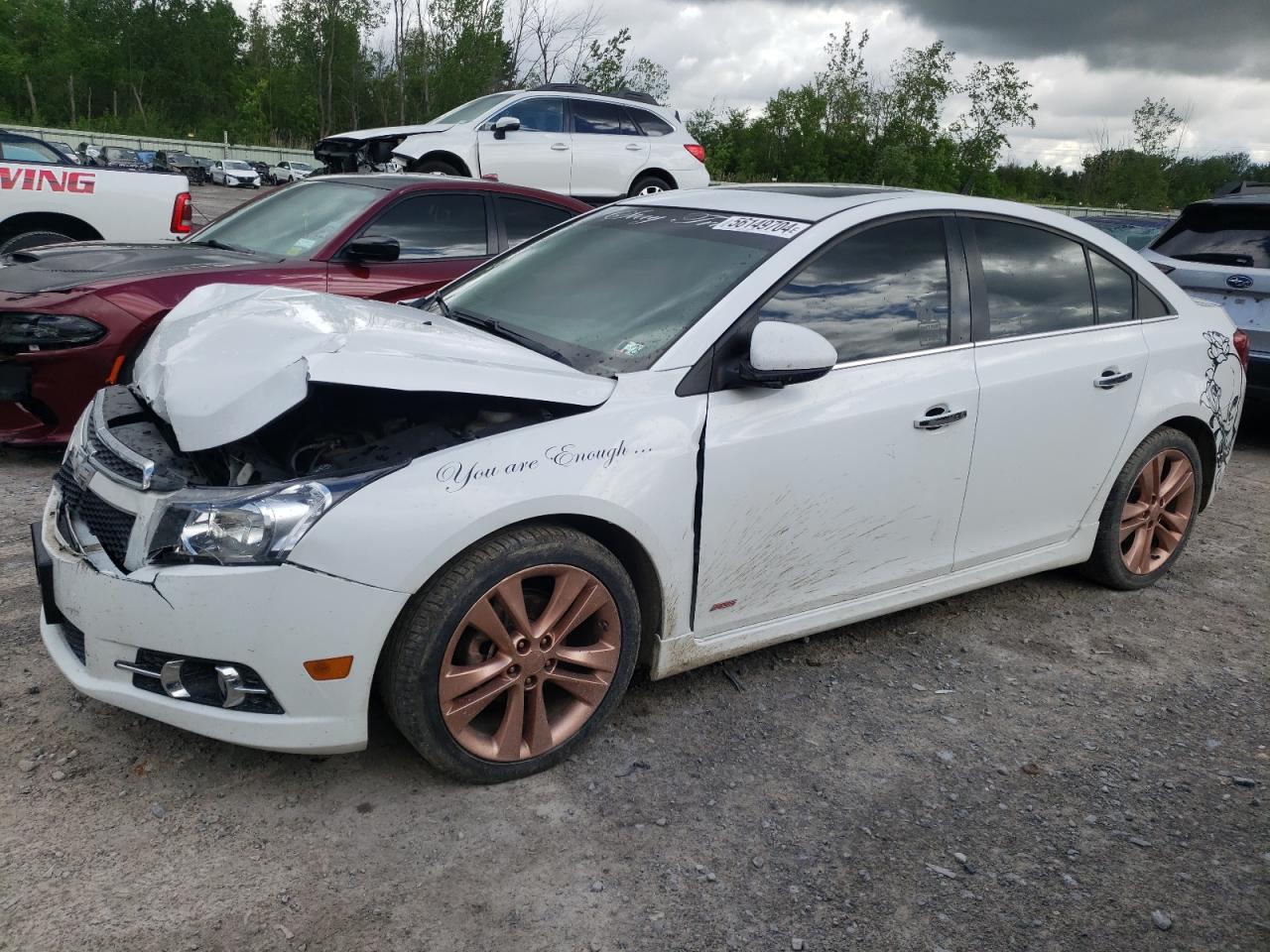 1G1PG5SB7E7123713 2014 Chevrolet Cruze Ltz