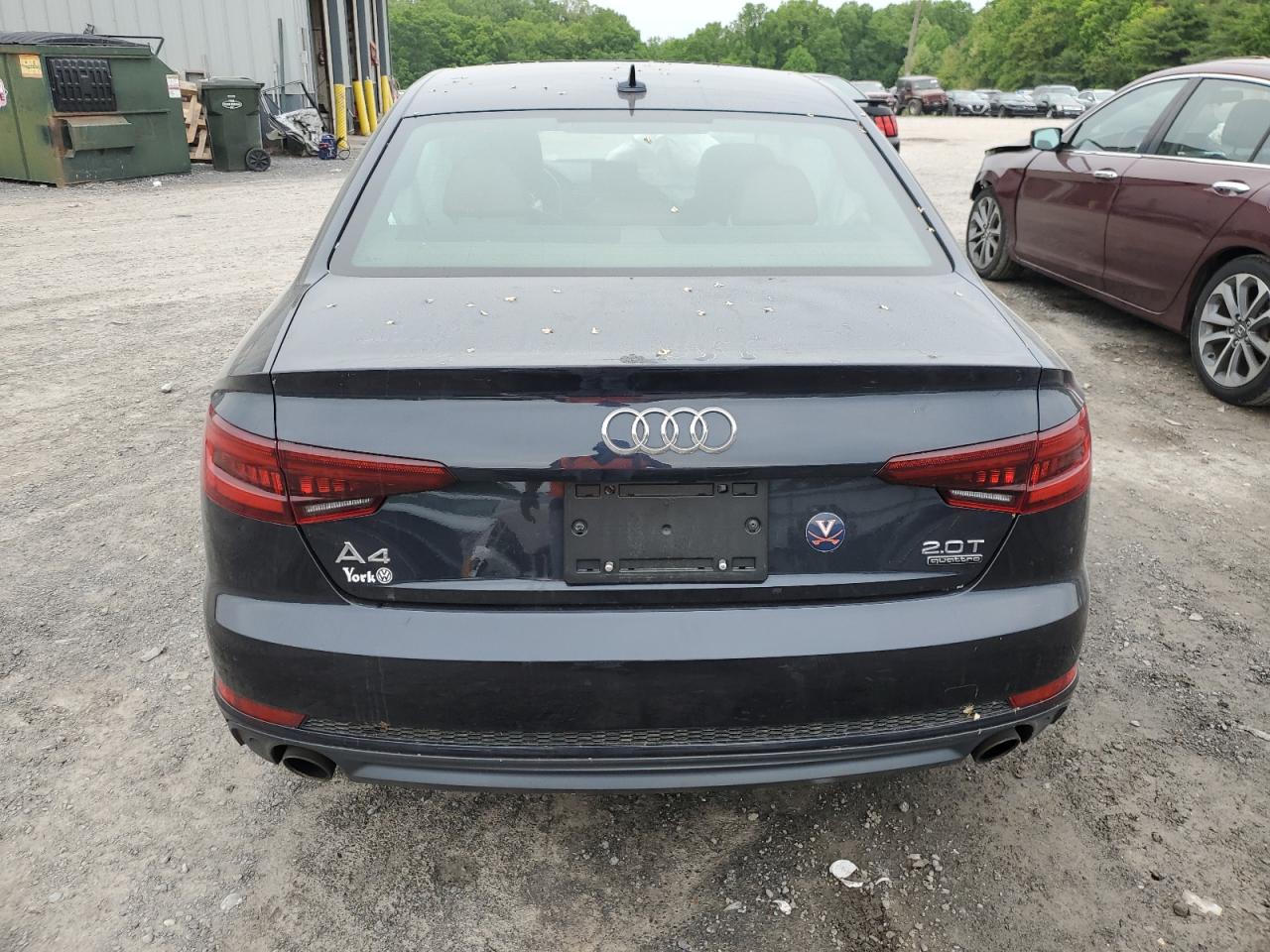 WAUDNAF44JA065235 2018 Audi A4 Premium