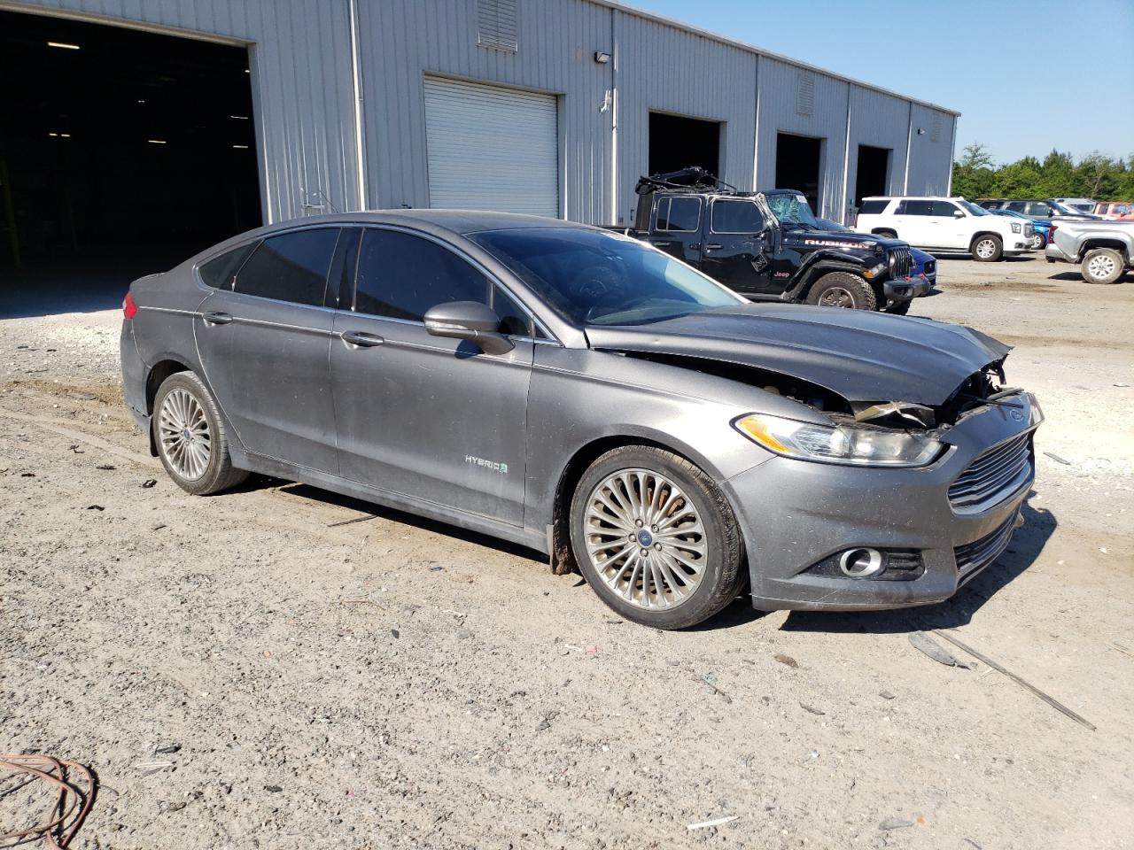 3FA6P0RU6ER167682 2014 Ford Fusion Titanium Hev