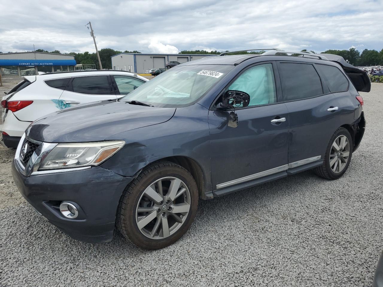 2014 Nissan Pathfinder S vin: 5N1AR2MN7EC626111