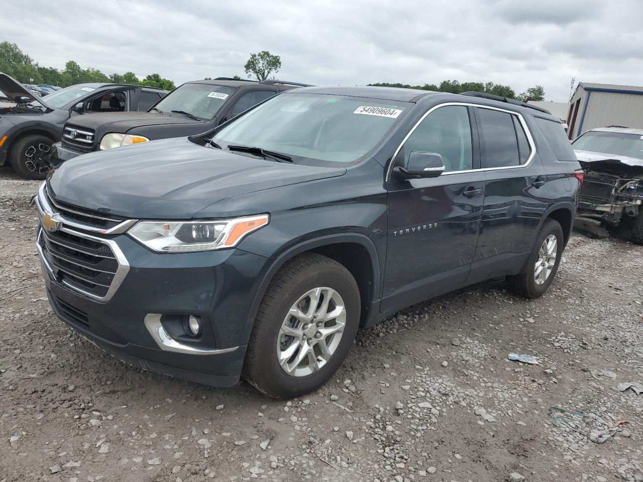 1GNERGKW2MJ167005 2021 Chevrolet Traverse Lt