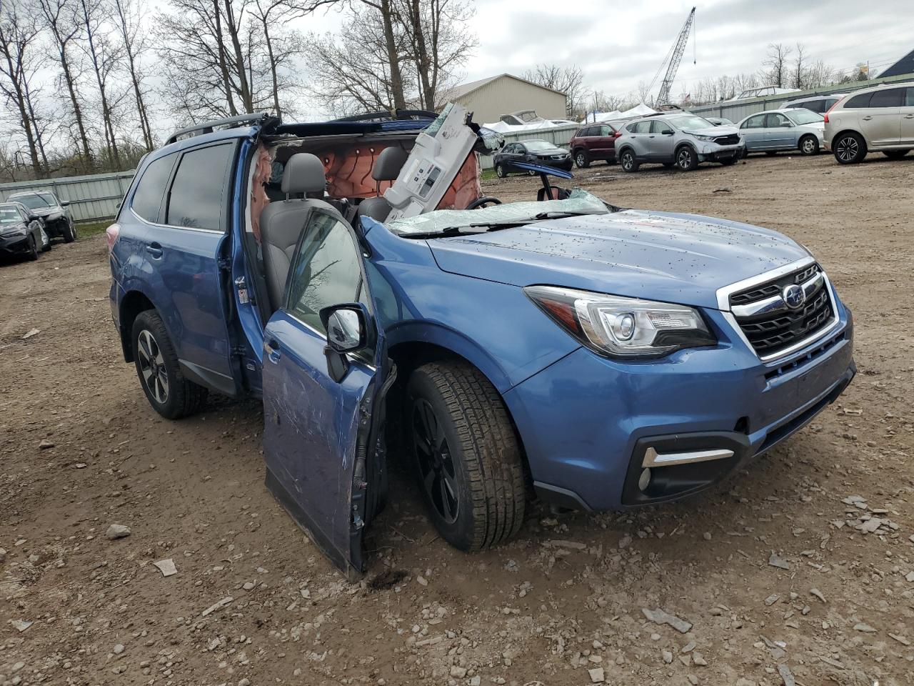 JF2SJARC7JH617859 2018 Subaru Forester 2.5I Limited