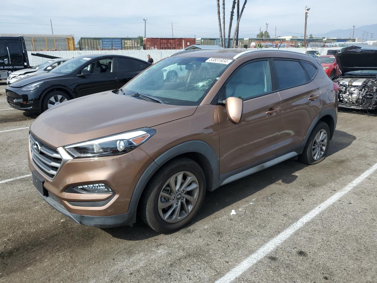 KM8J33A40HU431520 2017 Hyundai Tucson Limited