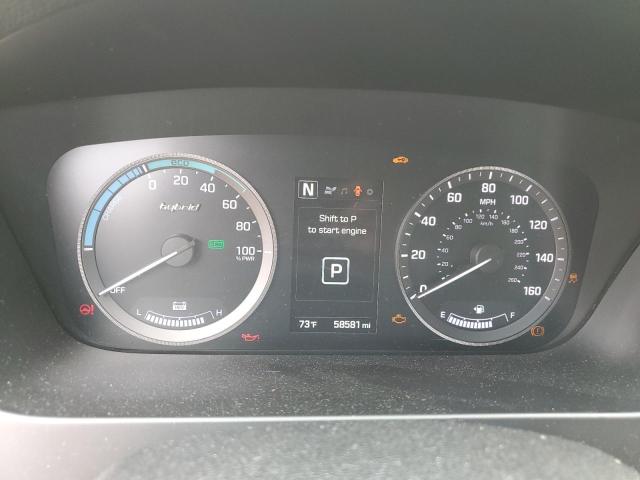 2017 Hyundai Sonata Hybrid VIN: KMHE34L31HA066858 Lot: 55461764