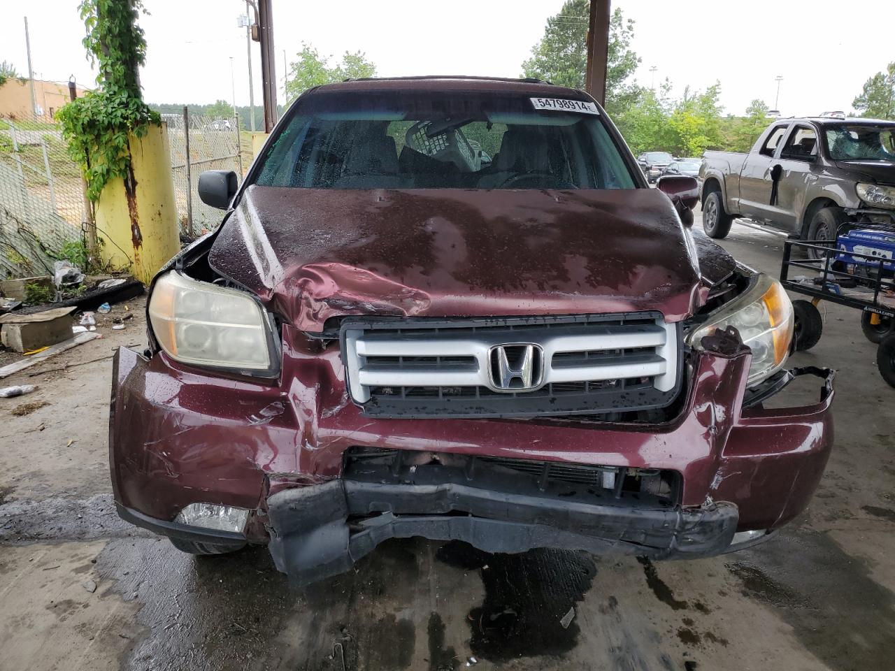 5FNYF28477B020956 2007 Honda Pilot Ex