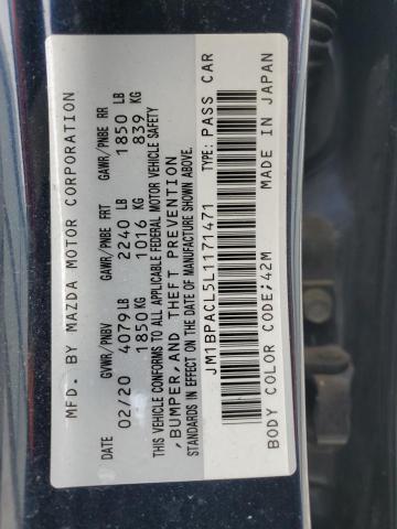 2020 Mazda 3 Select VIN: JM1BPACL5L1171471 Lot: 56128364