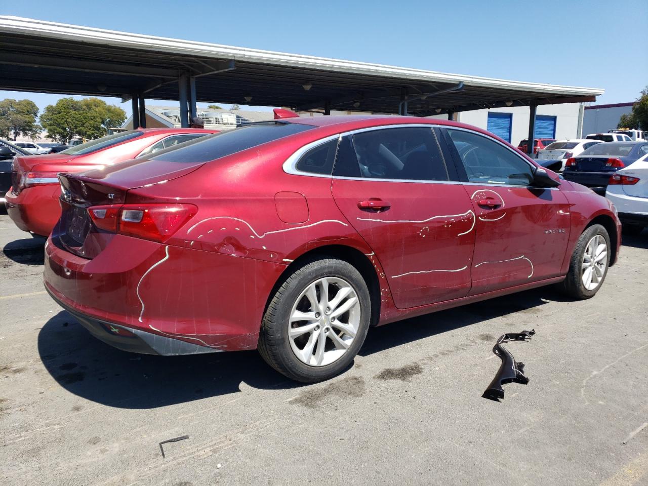 1G1ZD5ST6JF185596 2018 Chevrolet Malibu Lt