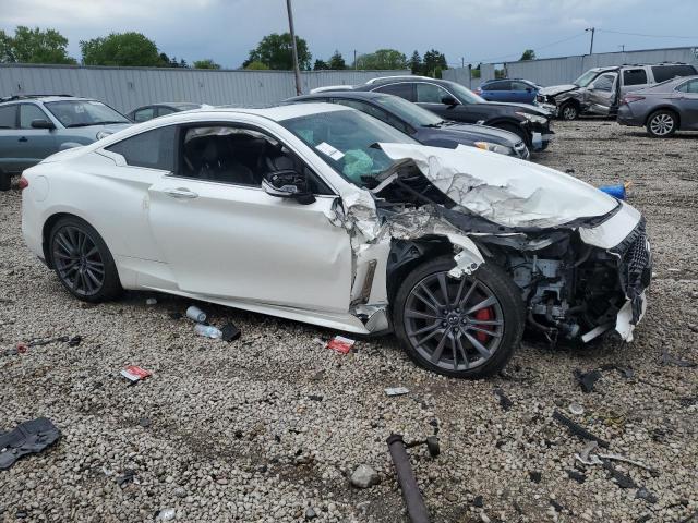 2017 Infiniti Q60 Red Sport 400 VIN: JN1FV7EL2HM701394 Lot: 55360174