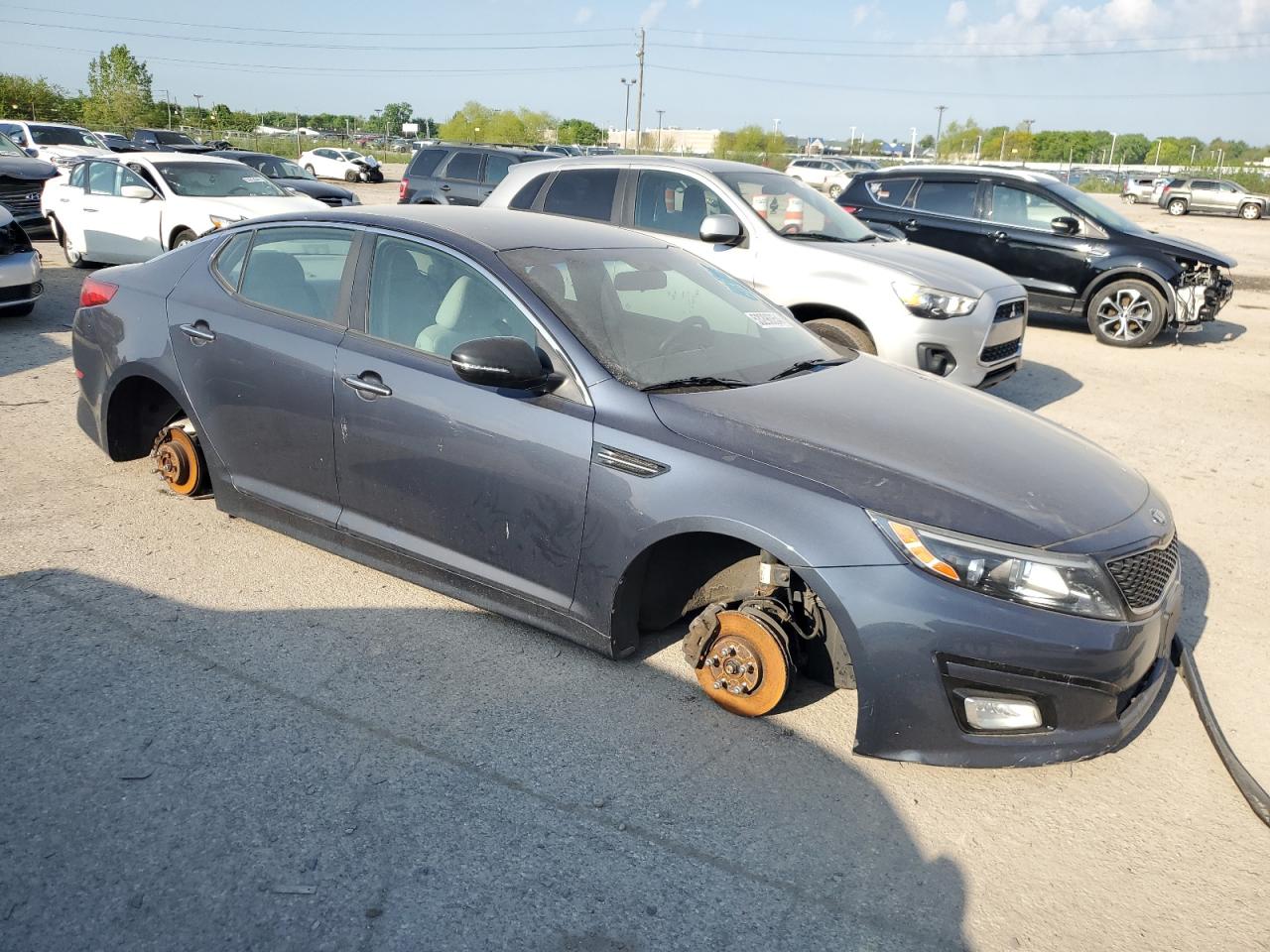 5XXGM4A76FG428295 2015 Kia Optima Lx