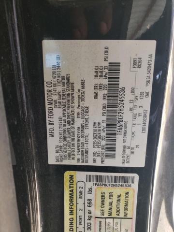 2017 Ford Mustang Gt VIN: 1FA6P8CF2H5245536 Lot: 55272814