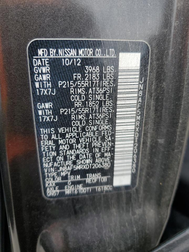 JN8AF5MRXDT206380 2013 Nissan Juke S