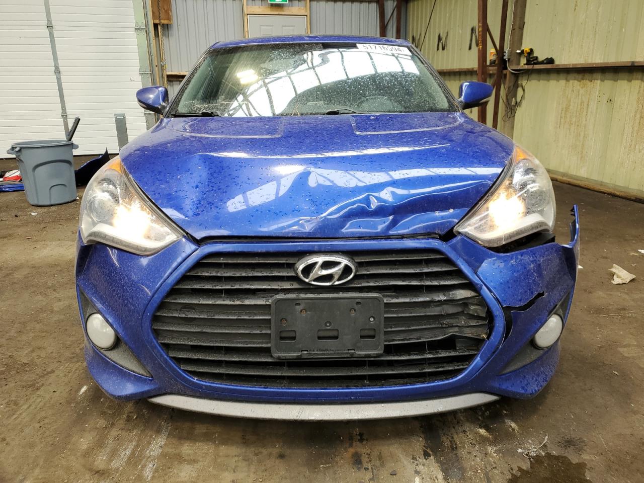 KMHTC6AE8EU202677 2014 Hyundai Veloster Turbo