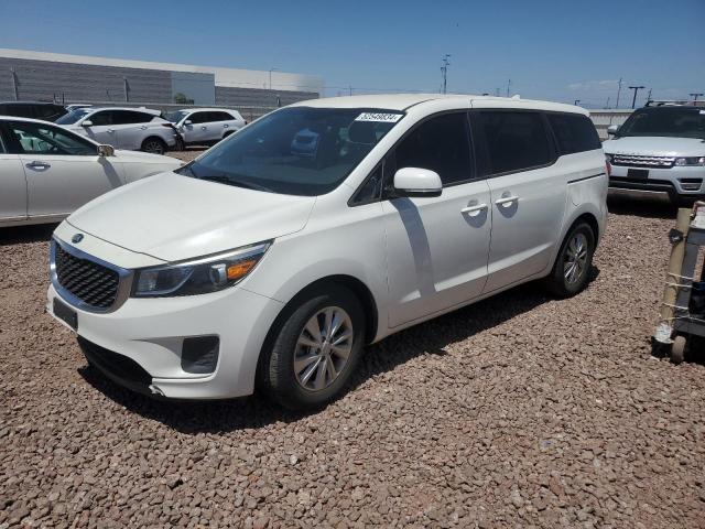 Lot #2520210433 2017 KIA SEDONA LX salvage car