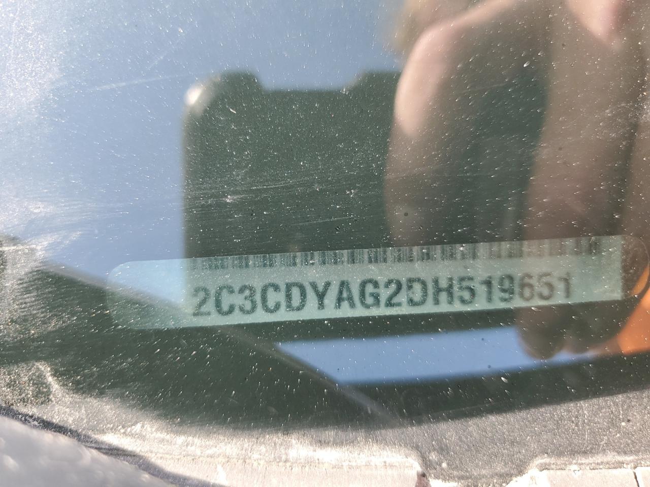 2C3CDYAG2DH519651 2013 Dodge Challenger Sxt