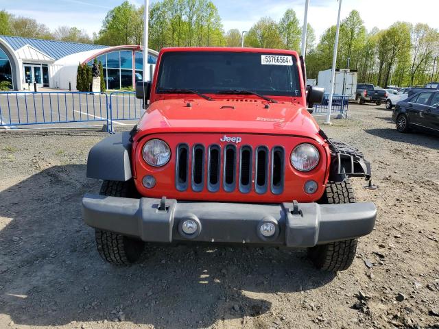 2015 Jeep Wrangler Sport VIN: 1C4AJWAG7FL502303 Lot: 53766564