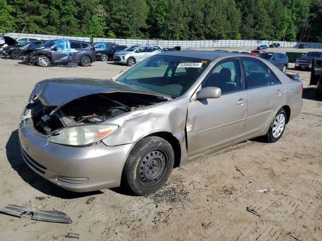 Lot #2510533260 2002 TOYOTA CAMRY LE salvage car