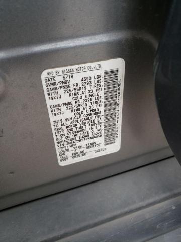 2018 Nissan Rogue S VIN: JN8AT2MT7JW486059 Lot: 53274444