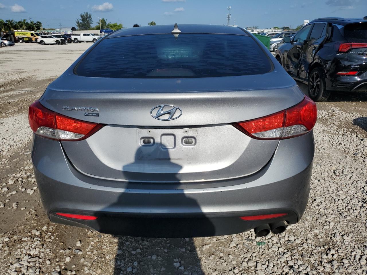 KMHDH6AE8DU000300 2013 Hyundai Elantra Coupe Gs