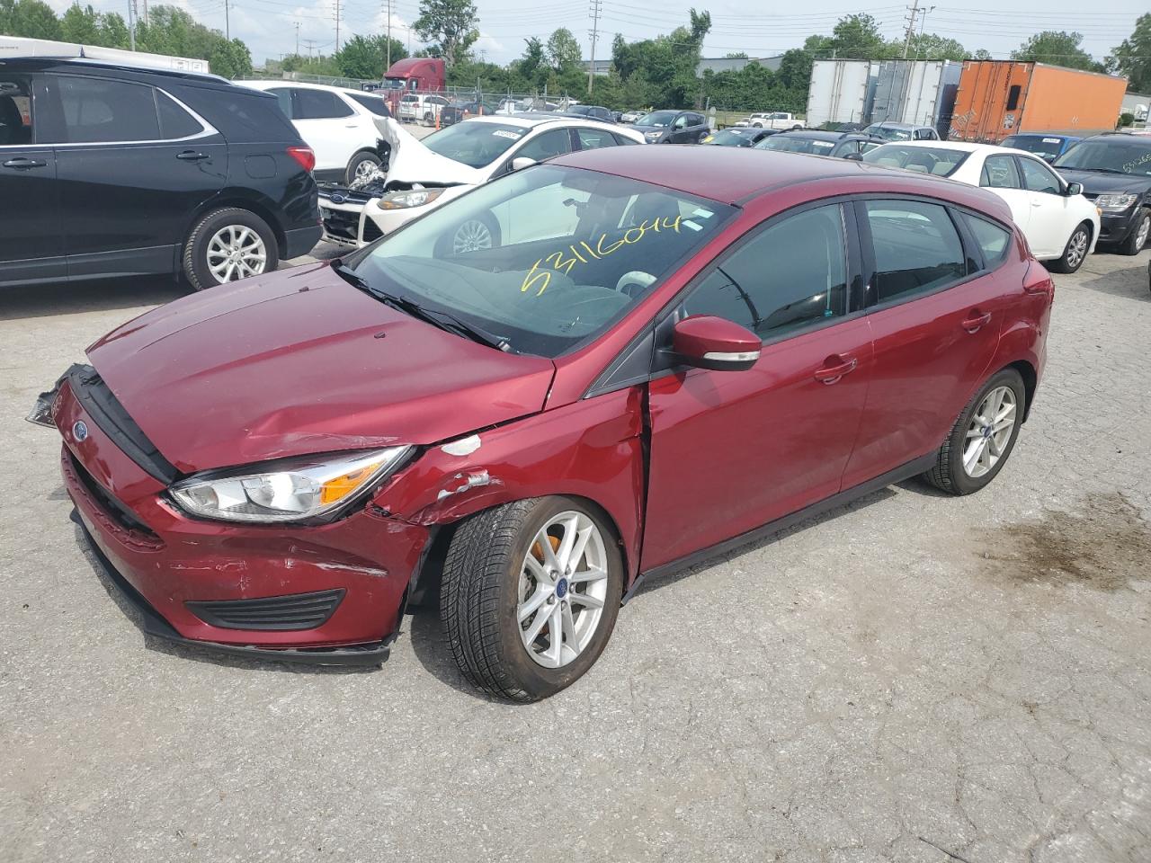 2015 Ford Focus Se vin: 1FADP3K20FL231121